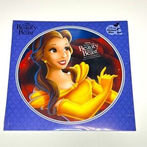 Disney Beauty and the Beast Picture Disc Vinyl - Brand New & Sealed